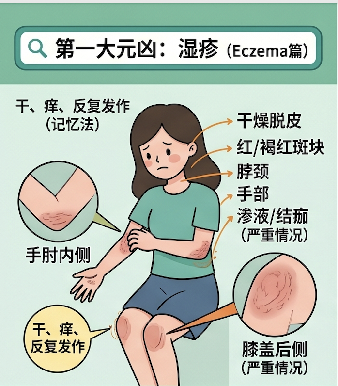 湿疹（异位性皮肤炎）