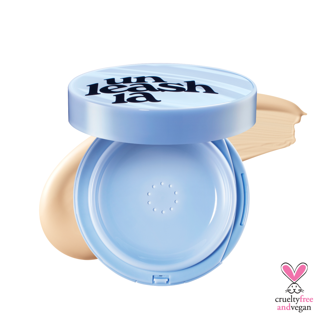 选🩵 宝宝蓝 Babe Skin Baby Blue Cushion：柔焦微雾婴儿肌（SPF40/ PA++）