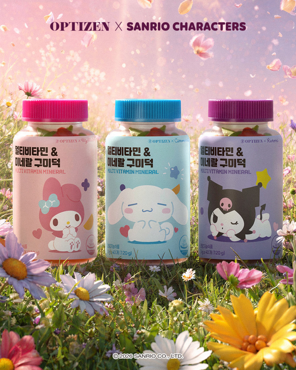 三丽鸥 x Optigen 联名维他命软糖