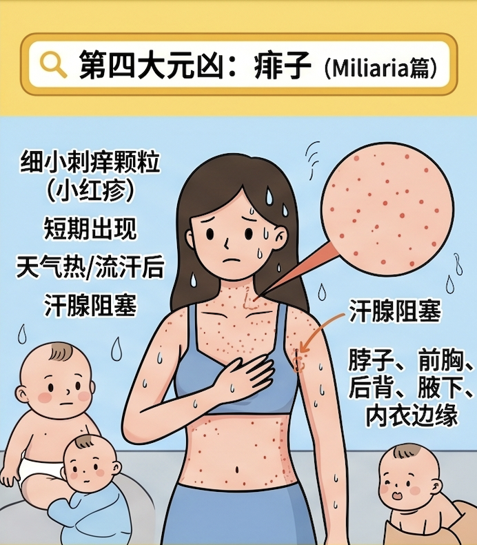 痱子（汗疹）