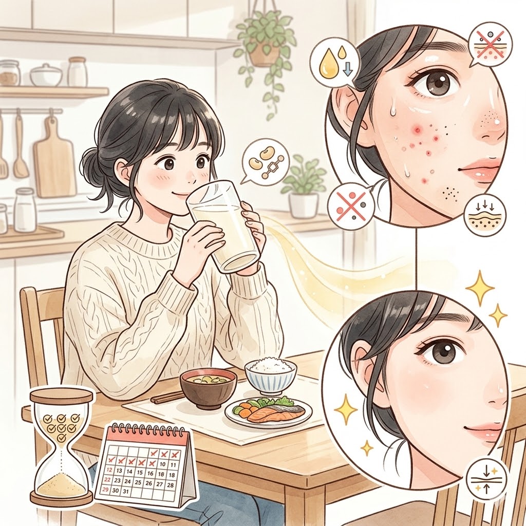 🥛 每天早餐喝一杯无糖豆浆：天然的“油脂调节器”