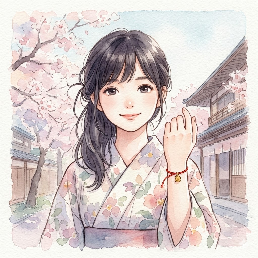 红绳配戴者：
