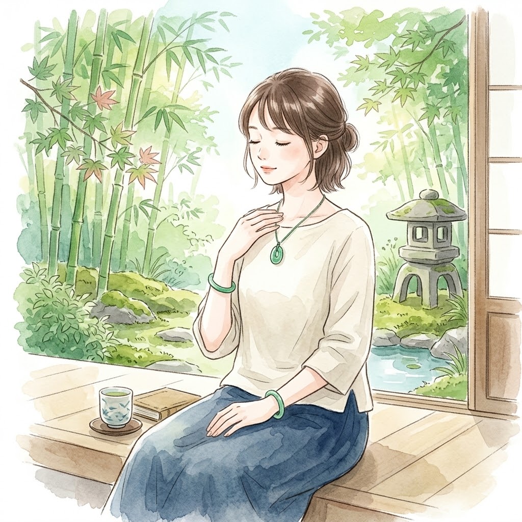 玉石配戴者：
