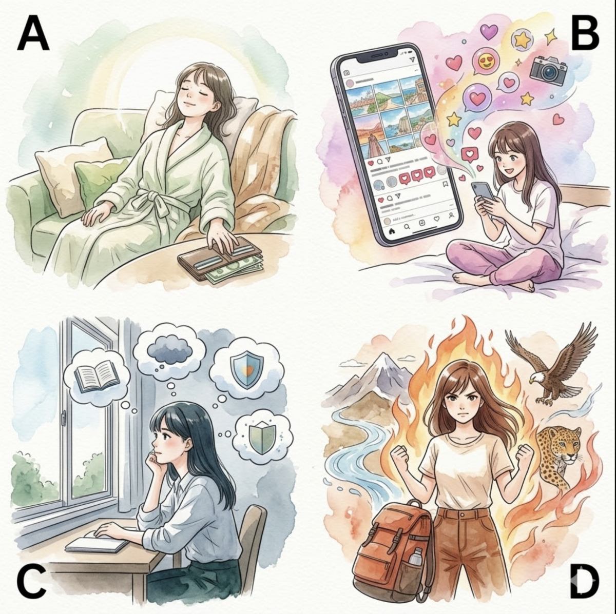 Q10. 结束旅行回到家的那一刻，你希望这场旅行为你带来怎样的改变？