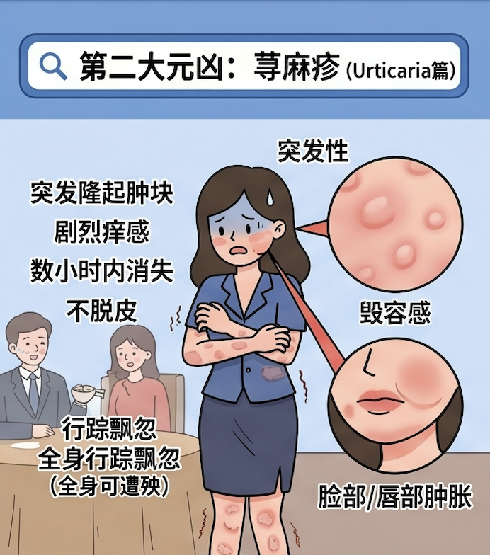 荨麻疹（风疹块）