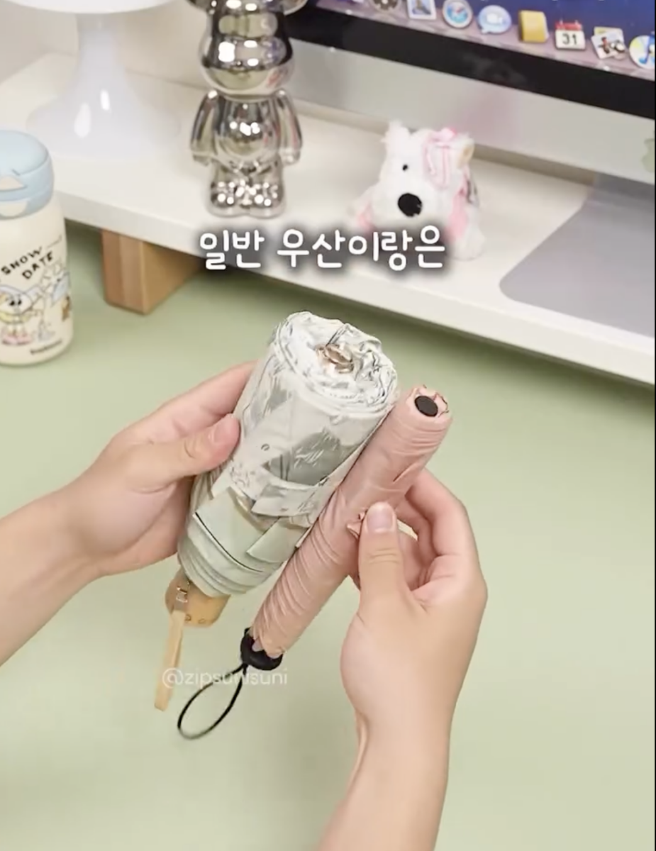 韩国爆火“超Mini伞”