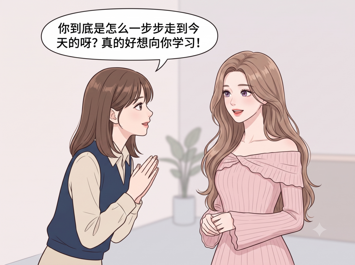 提问式赞美，挖掘背后的故事 💡