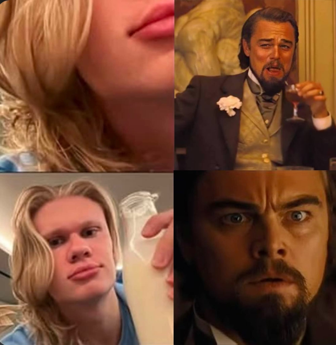 Erling Haaland、Leonardo DiCaprio