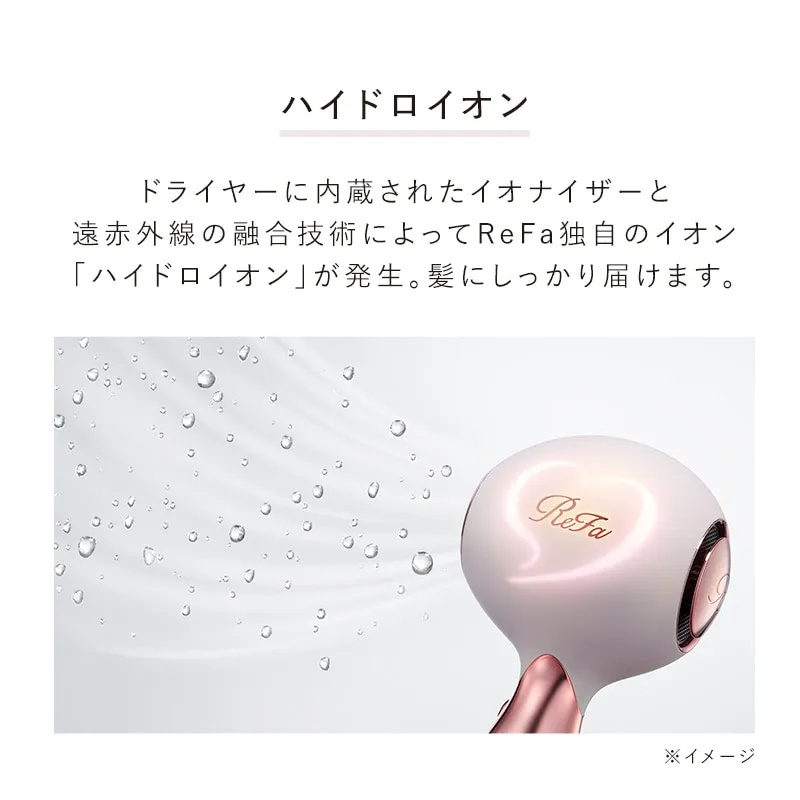 专属智能控温与水润离子护发