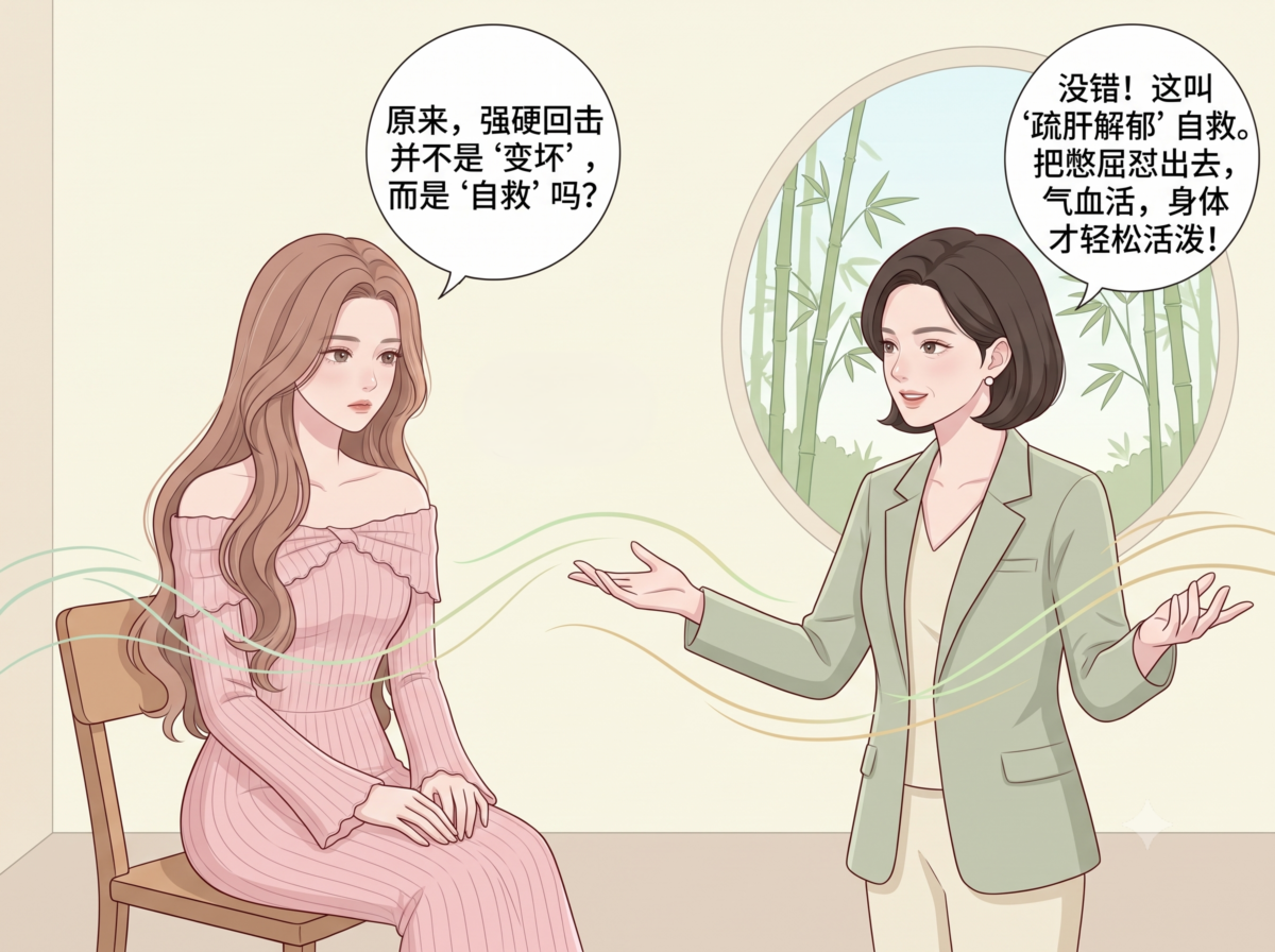 适当宣泄是气血的“泄洪闸”