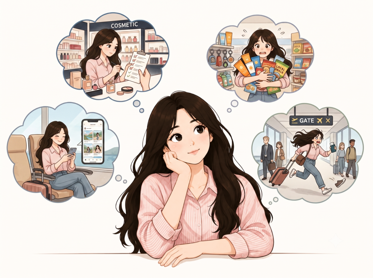 Q4、在机场准备候机的时候，你的状态通常是？