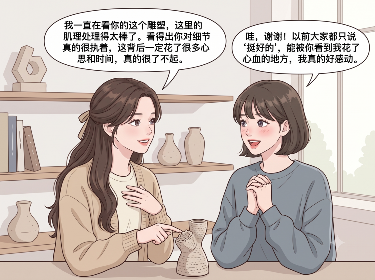 嘴甜的底色永远是真诚