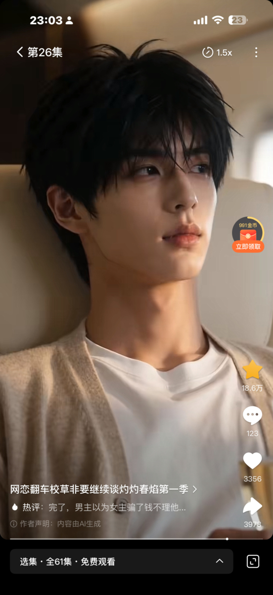 《网恋翻车校草非要继续谈 灼灼春焰第一季》骆闻礼