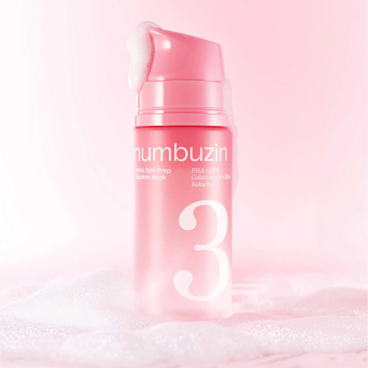 numbuzin No.3 PHA Skin Prep Bubble Mask