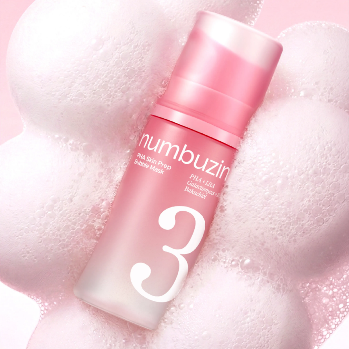 numbuzin No.3 PHA Skin Prep Bubble Mask